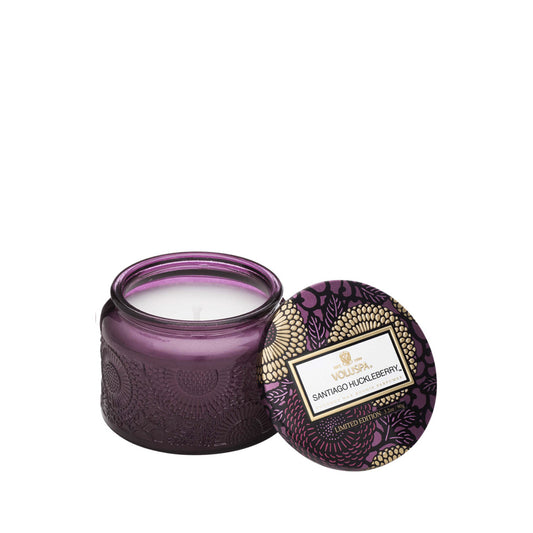 Vela Vidrio Santiago Huckleberry 90 g Voluspa