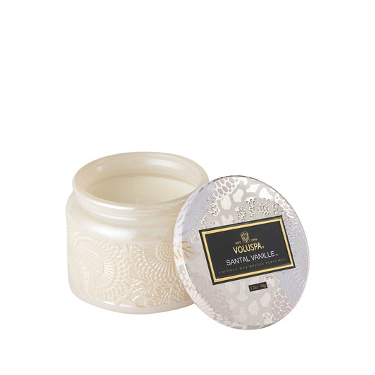 Vela Vidrio Santal Vanille 90 g Voluspa