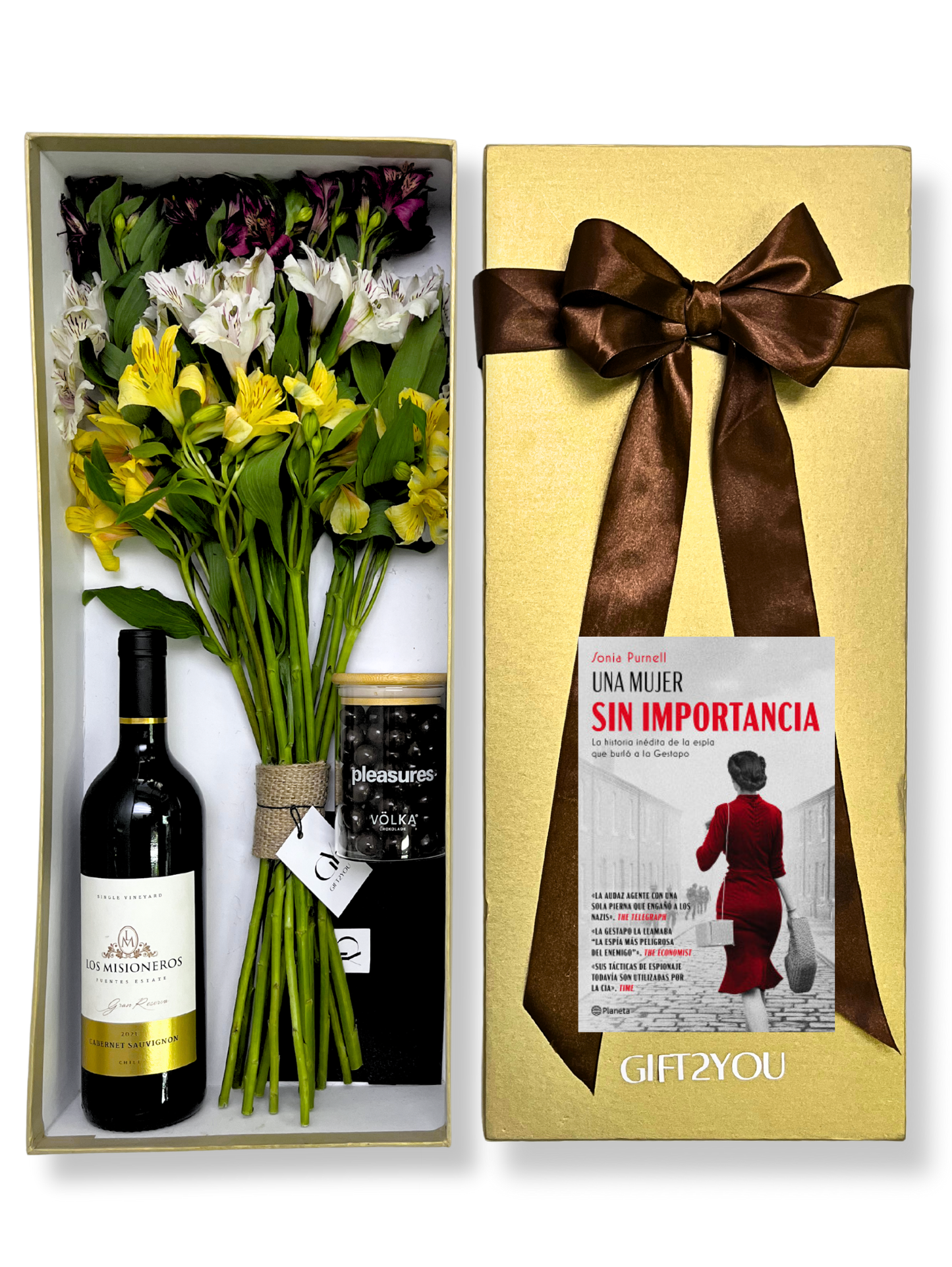 Libro Astromelias Vino Chocolates DH