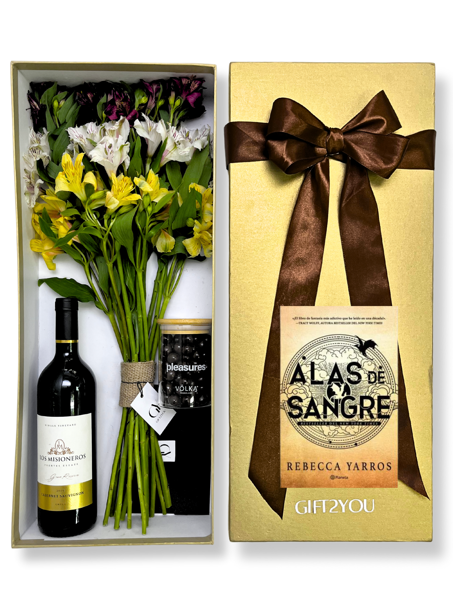 Libro Astromelias Vino Chocolates DH