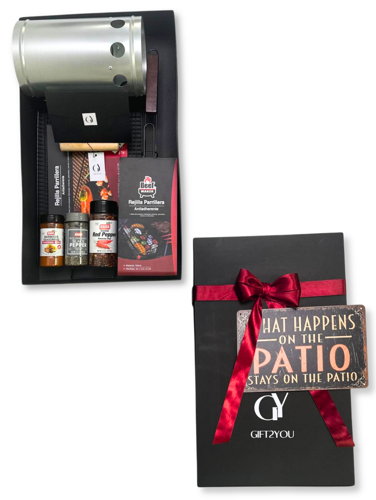 Kit Parrilla Sazonadores Patio