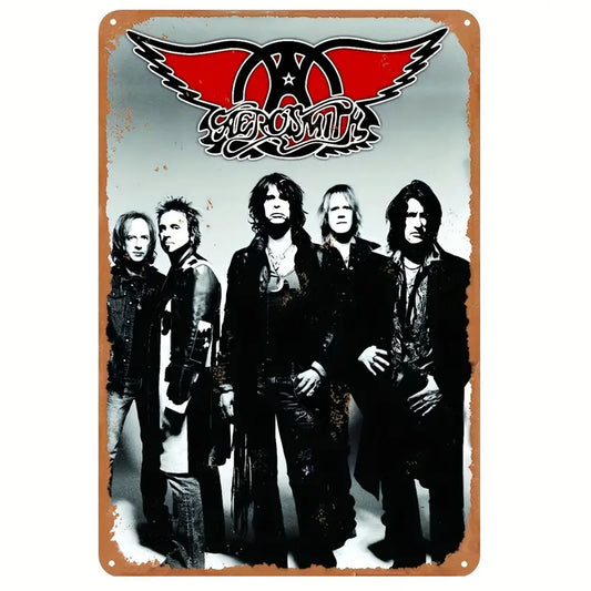 Placa Vintage Aerosmith