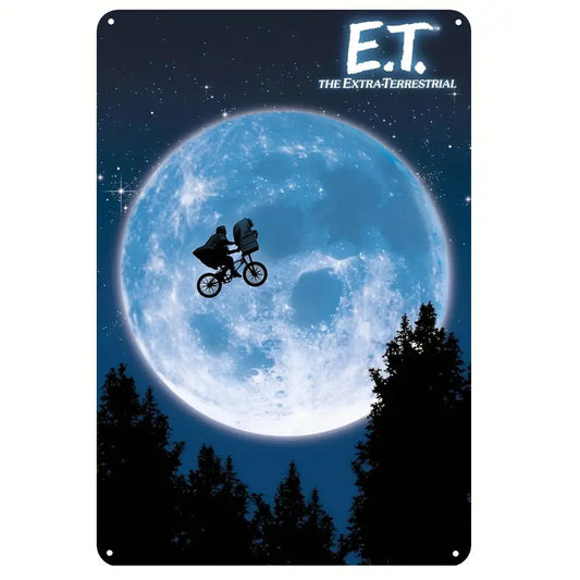 Placa Vintage E.T