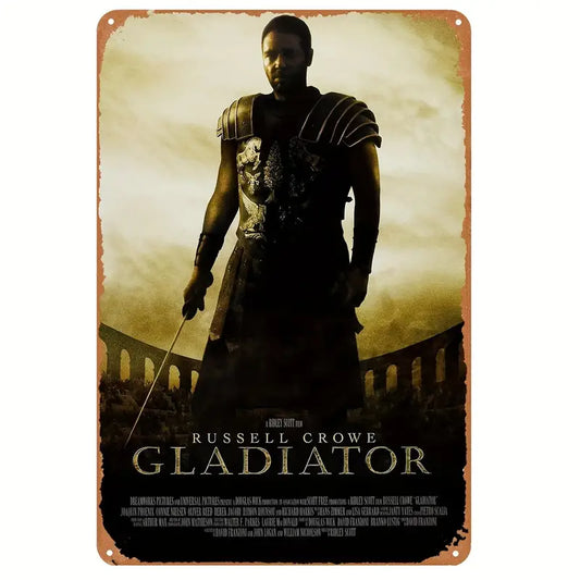 Placa Vintage Gladiator